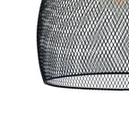 MESH - Hanglamp - Ø 28 cm - 1xE27 - Zwart
