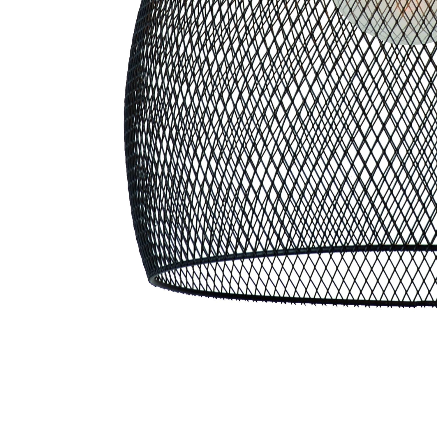 MESH - Hanglamp - Ø 28 cm - 1xE27 - Zwart