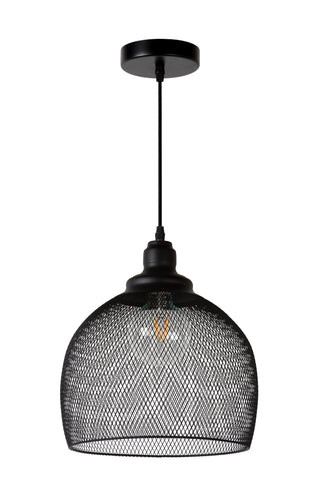 MESH - Hanglamp - Ø 28 cm - 1xE27 - Zwart