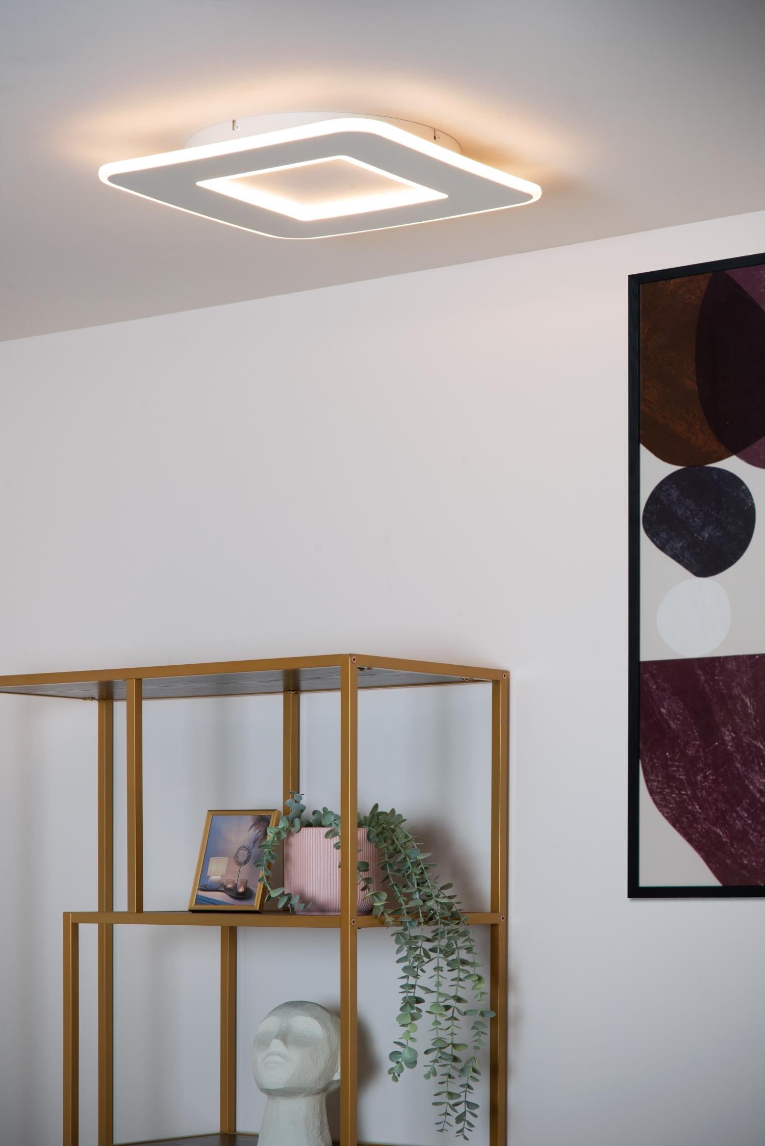 AXELLE - Plafonnière - LED 3 StepDim - 1x24W 2700K - Wit