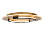 ANDREAS - Plafonnier - Ø 39,6 cm - LED - 1x30W 2700K - Or mat / Laiton