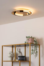 ANDREAS - Plafonnier - Ø 39,6 cm - LED - 1x30W 2700K - Or mat / Laiton