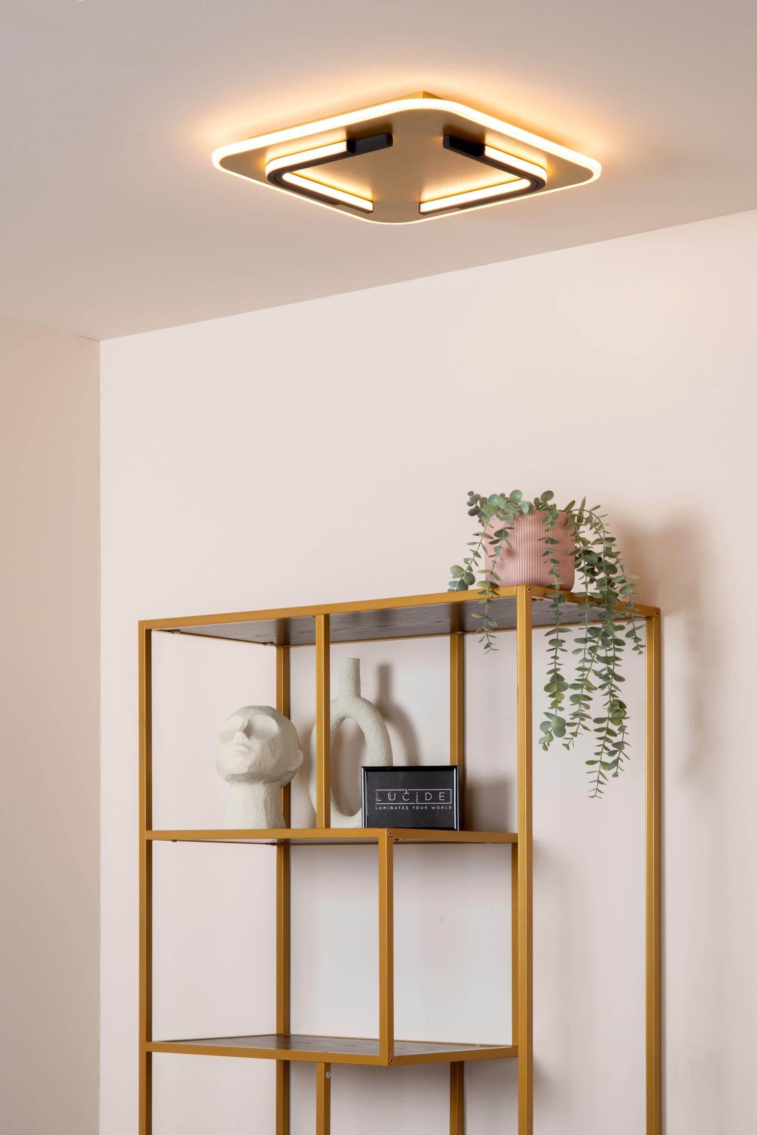 ANDREAS - Ceiling light - LED - 1x30W 2700K - Matt Gold / Brass