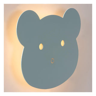CHARLIE - Wandlamp Kinderkamer - LED Dimb. - 1x7W 2700K - Blauw