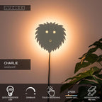 CHARLIE - Wall light Children's room - LED Dimmable - 1x7W 2700K - Beige