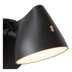 MILNE - Applique murale - LED Var. - 1x8W 2700K - Noir