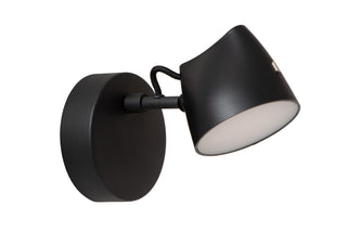 MILNE - Applique murale - LED Var. - 1x8W 2700K - Noir