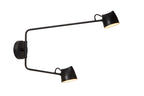 MILNE - Wall light - LED Dimmable - 2x8W 2700K - Black