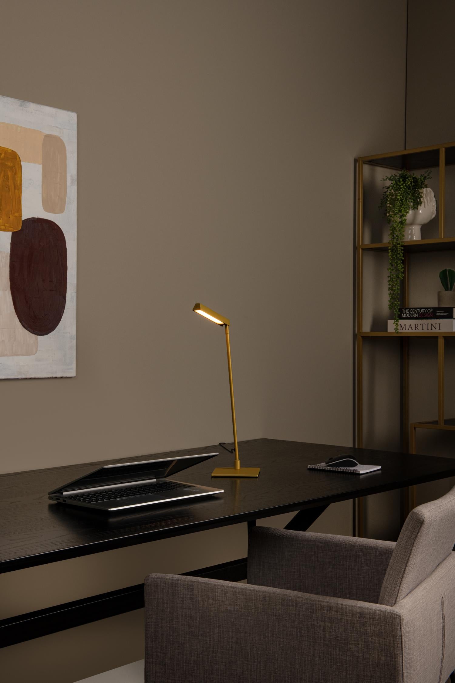 LAVALE - Desk lamp - LED Dimmable - 1x3W 2700K - Ochre yellow