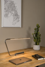 MADISON - Bureaulamp - LED Dimb. - 1x9W 2700K - Chroom
