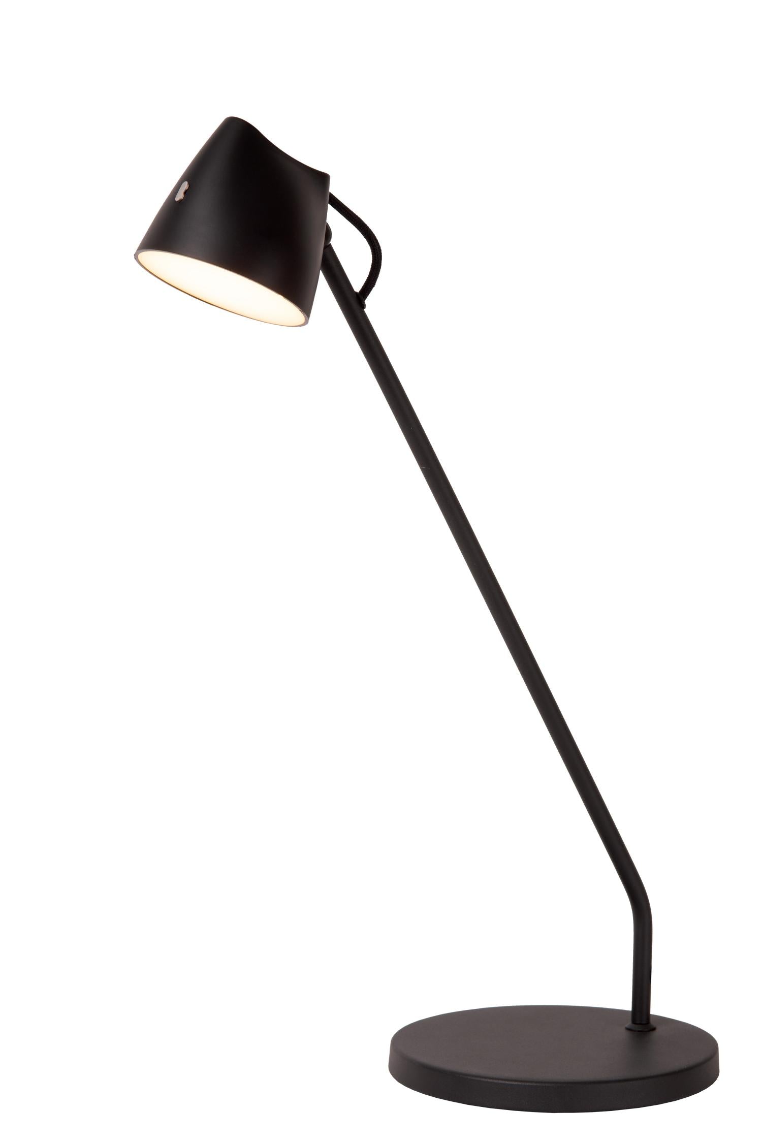 MILNE - Bureaulamp - LED Dimb. - 1x8W 2700K - Zwart