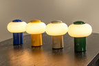 GUSTAV - Rechargeable table lamp - Battery - Ø 8 cm - LED Dimmable - 1x0.8W 2700K - Green | Essential