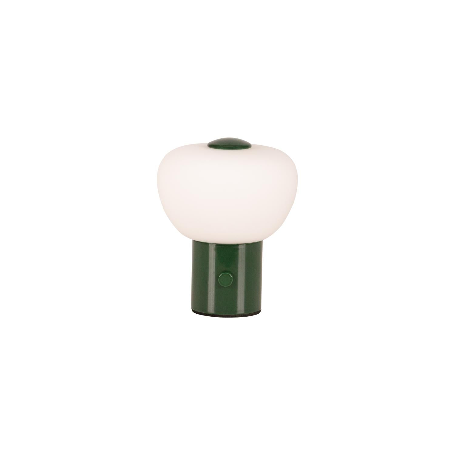 GUSTAV - Lampe de table rechargeable - Batterie/Pile - Ø 8 cm - LED Var. - 1x0,8W 2700K - Vert | Essential