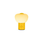 GUSTAV - Oplaadbare Tafellamp - Accu/Batterij - Ø 8 cm - LED Dimb. - 1x0,8W 2700K - Geel | Essential