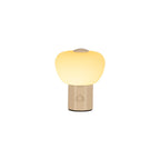 GUSTAV - Oplaadbare Tafellamp - Accu/Batterij - Ø 8 cm - LED Dimb. - 1x0,8W 2700K - Beige | Essential