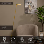 LAVALE - Liseuse - LED Var. - 1x3W 2700K - Ocre