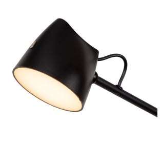 MILNE - Floor lamp - LED Dimmable - 1x8W 2700K - Black