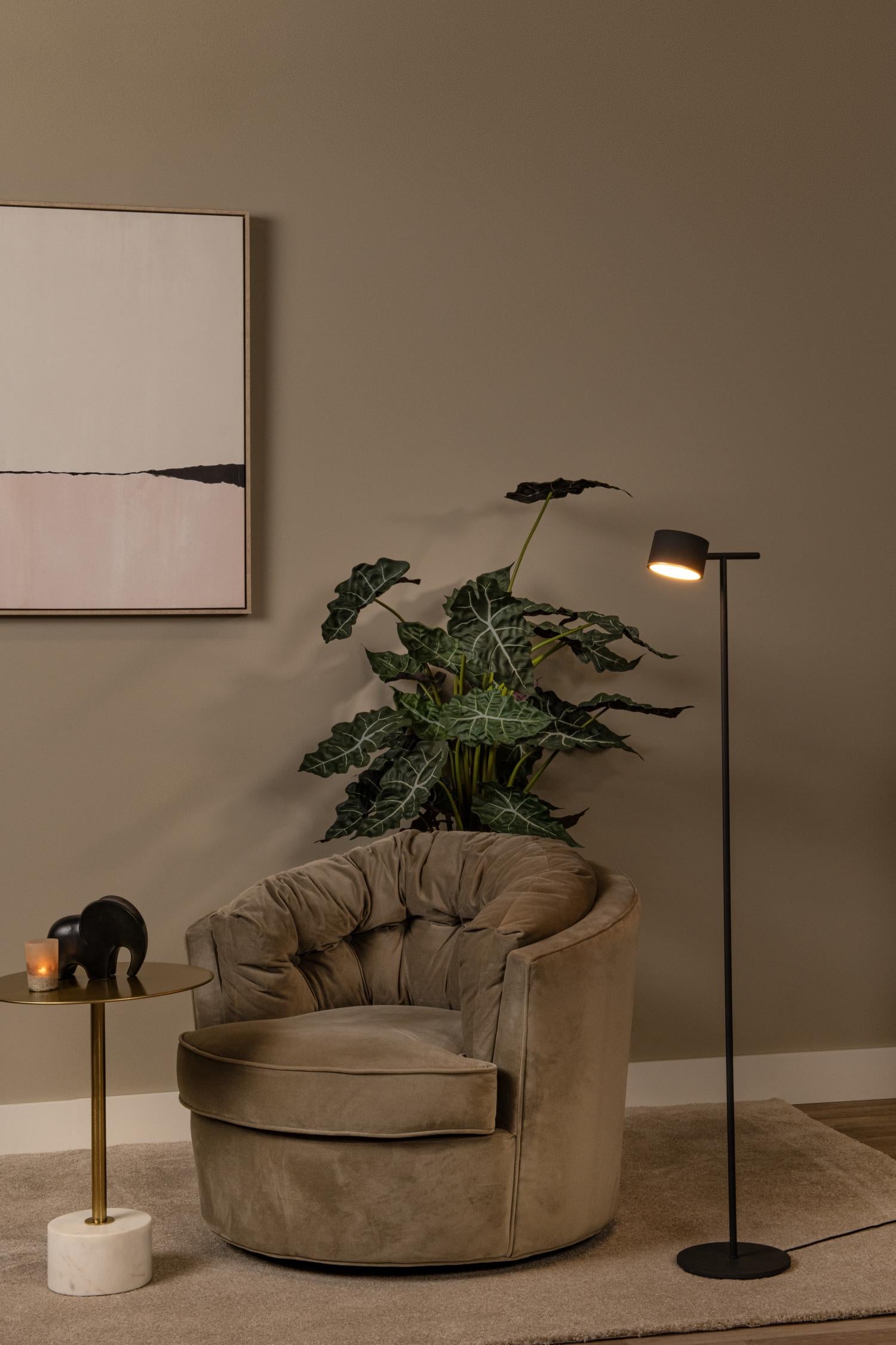 GIAN - Floor lamp - LED Dimmable - 1x9W 2700K - Black