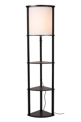 MENNO - Lampadaire - 1xE27 - Noir