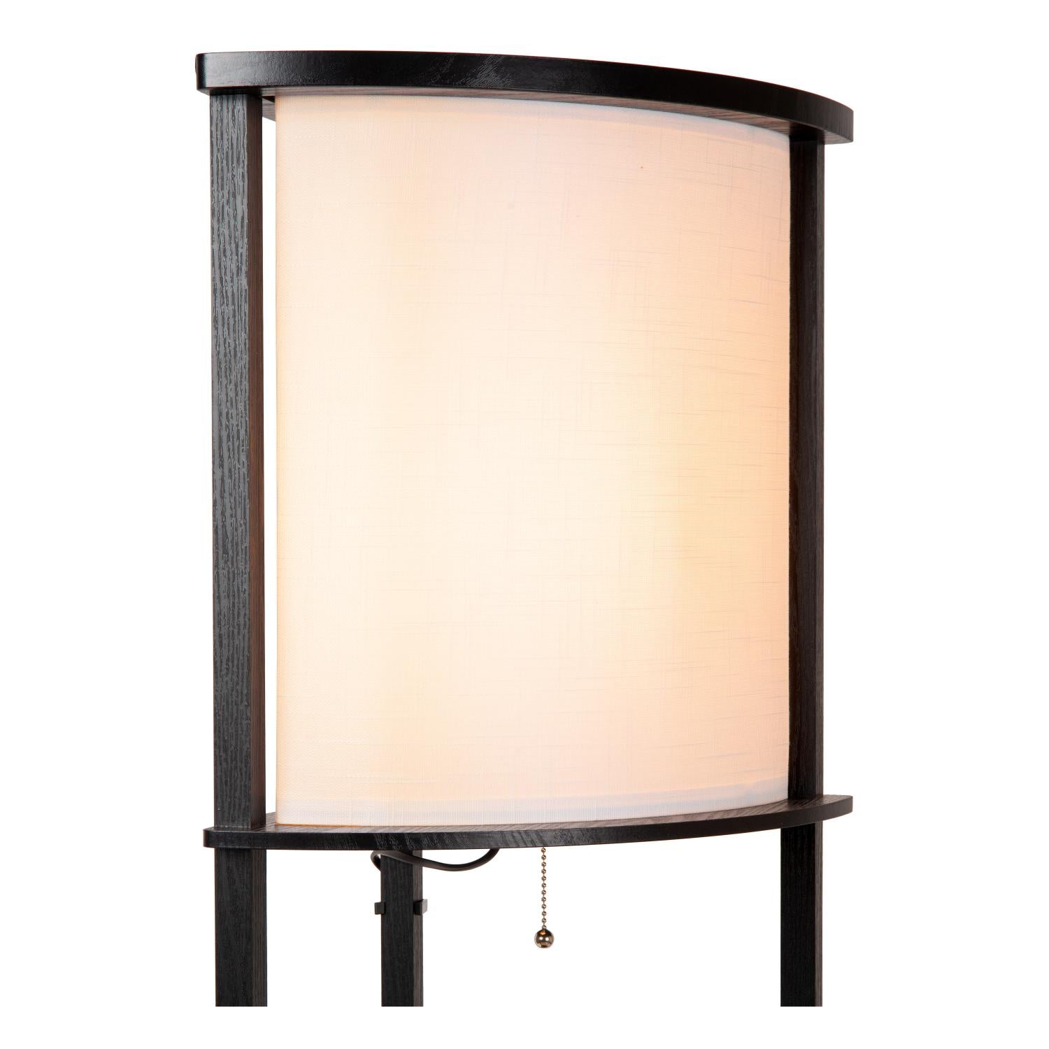 MENNO - Lampadaire - 1xE27 - Noir