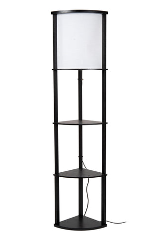 MENNO - Lampadaire - 1xE27 - Noir