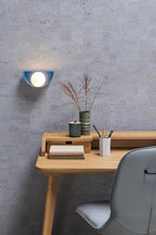 BENNI - Applique murale - 1xG9 - Bleu