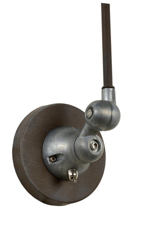 HONORE - Wandlamp - 1xE14 - Roest bruin