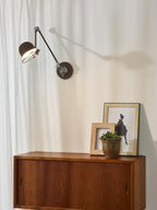 HONORE - Wandlamp - 1xE14 - Roest bruin