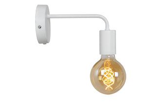 SCOTT - Wandlamp - 1xE27 - Wit