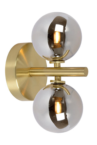 TYCHO - Wandlamp - 2xG9 - Mat Goud / Messing