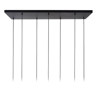 MALOTO - Pendant light - 7xE27 - Amber