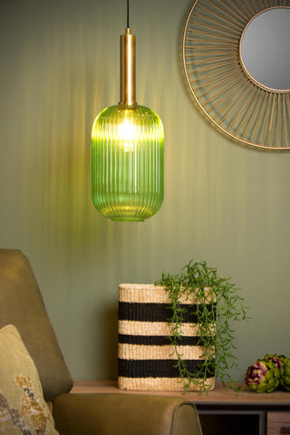 MALOTO - Hanglamp - Ø 20 cm - 1xE27 - Groen