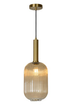 MALOTO - Hanglamp - Ø 20 cm - 1xE27 - Amber
