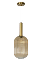 MALOTO - Hanglamp - Ø 20 cm - 1xE27 - Amber