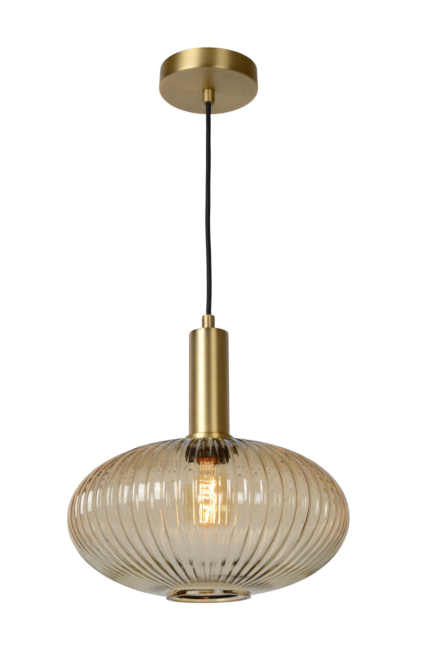 MALOTO - Hanglamp - Ø 30 cm - 1xE27 - Amber