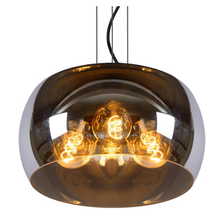 OLIVIA - Pendant light - Ø 40 cm - 3xE27 - Smoke
