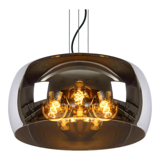 OLIVIA - Suspension - Ø 50 cm - 3xE27 - Fumé