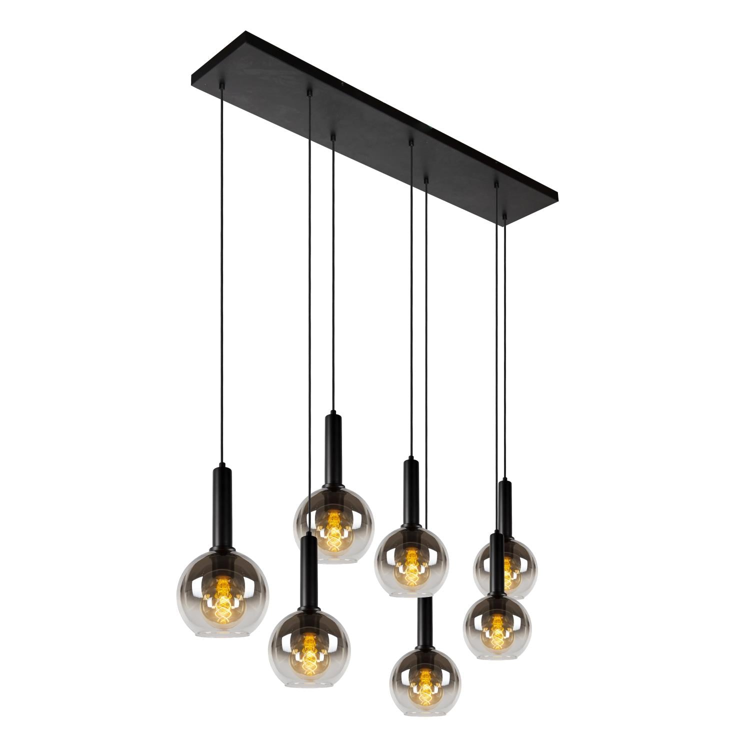MARIUS - Suspension - 7xE27 - Noir