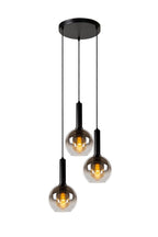 MARIUS - Pendant light - Ø 48.5 cm - 3xE27 - Black