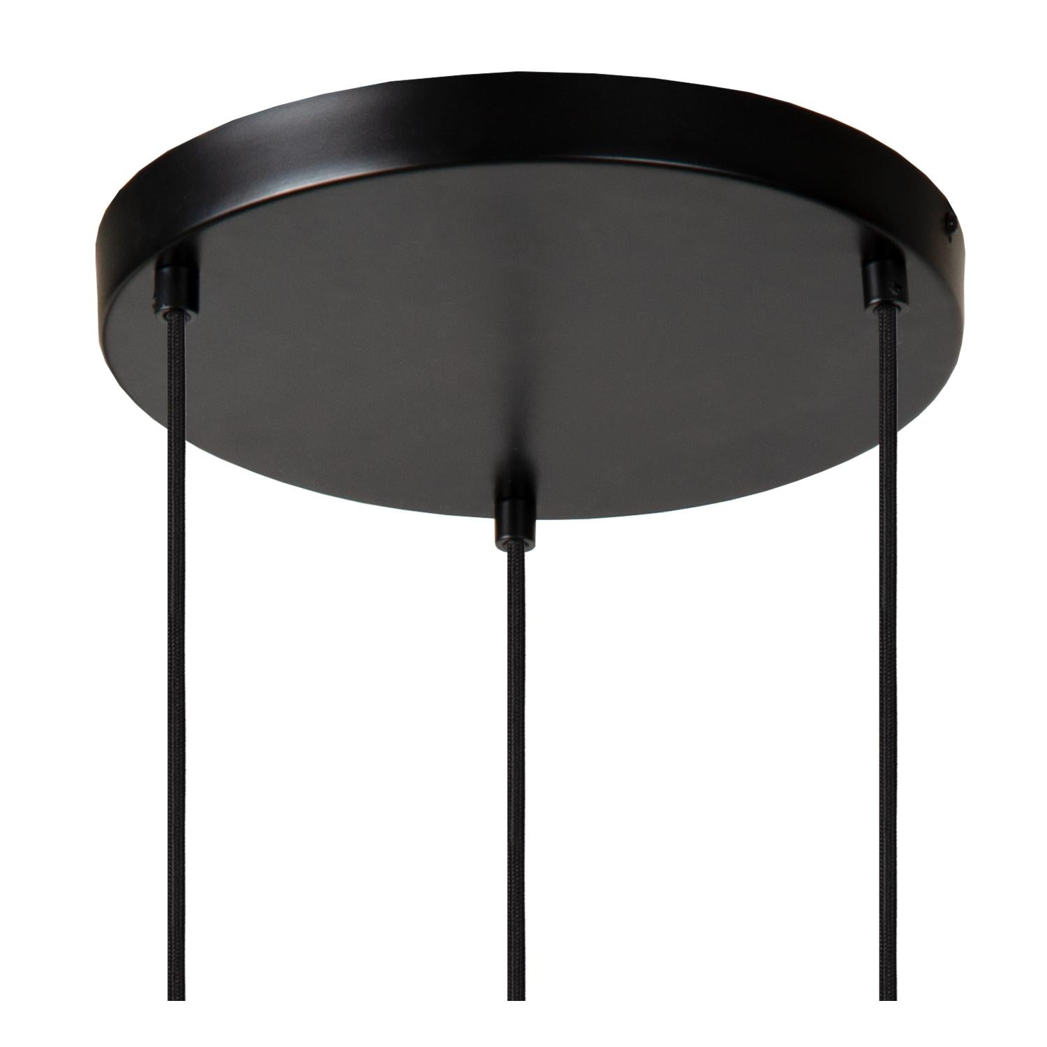 MARIUS - Pendant light - Ø 48.5 cm - 3xE27 - Black