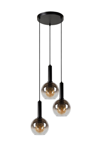 MARIUS - Pendant light - Ø 48.5 cm - 3xE27 - Black