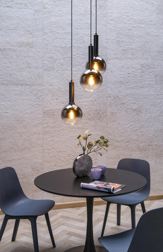 MARIUS - Pendant light - Ø 48.5 cm - 3xE27 - Black
