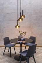 MARIUS - Pendant light - Ø 48.5 cm - 3xE27 - Black