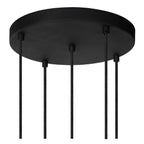MARIUS - Suspension - Ø 55 cm - 5xE27 - Noir