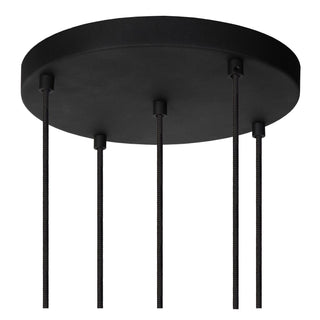 MARIUS - Suspension - Ø 55 cm - 5xE27 - Noir