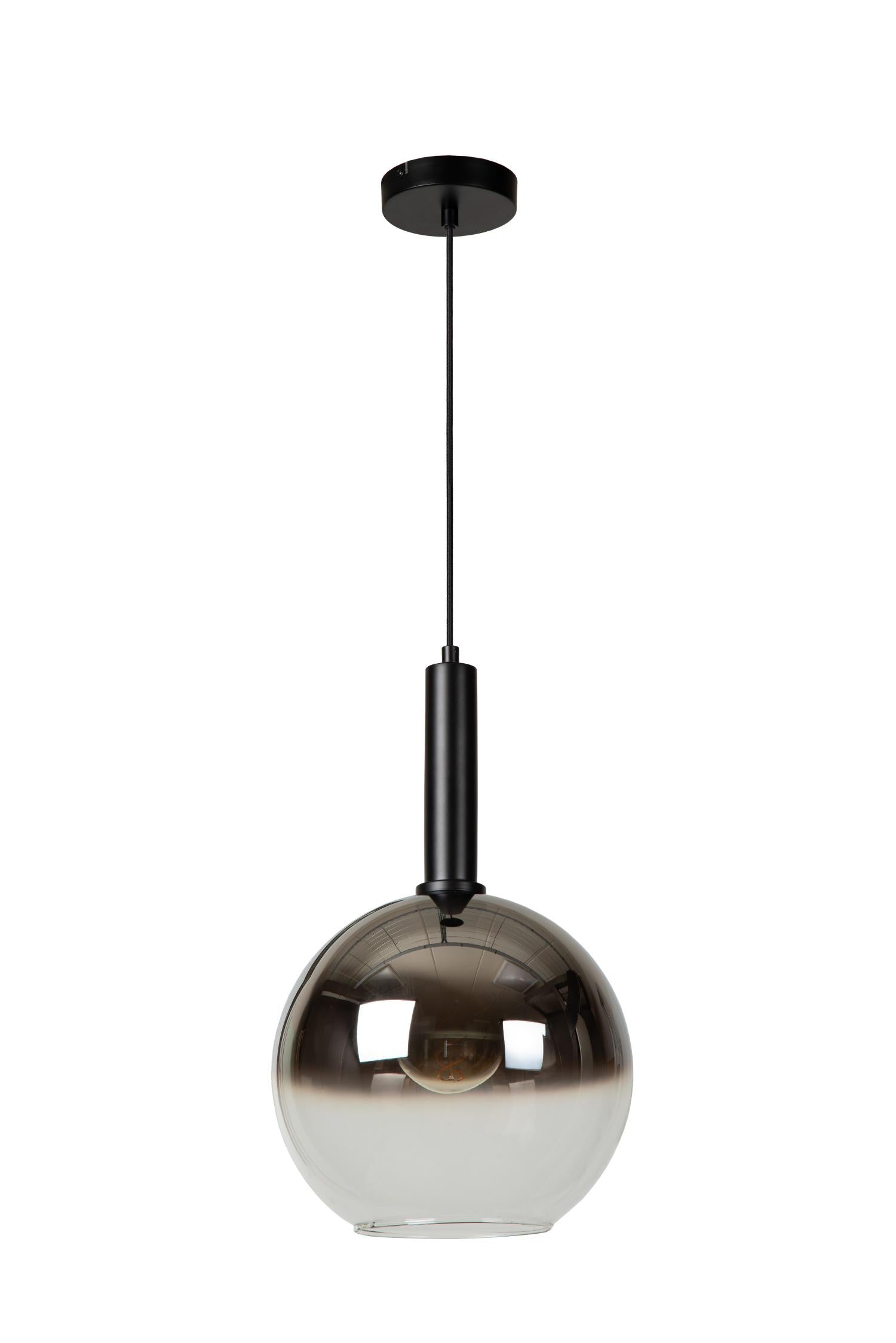 MARIUS - Pendant light - Ø 30 cm - 1xE27 - Black