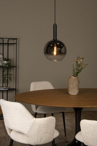 MARIUS - Pendant light - Ø 30 cm - 1xE27 - Black