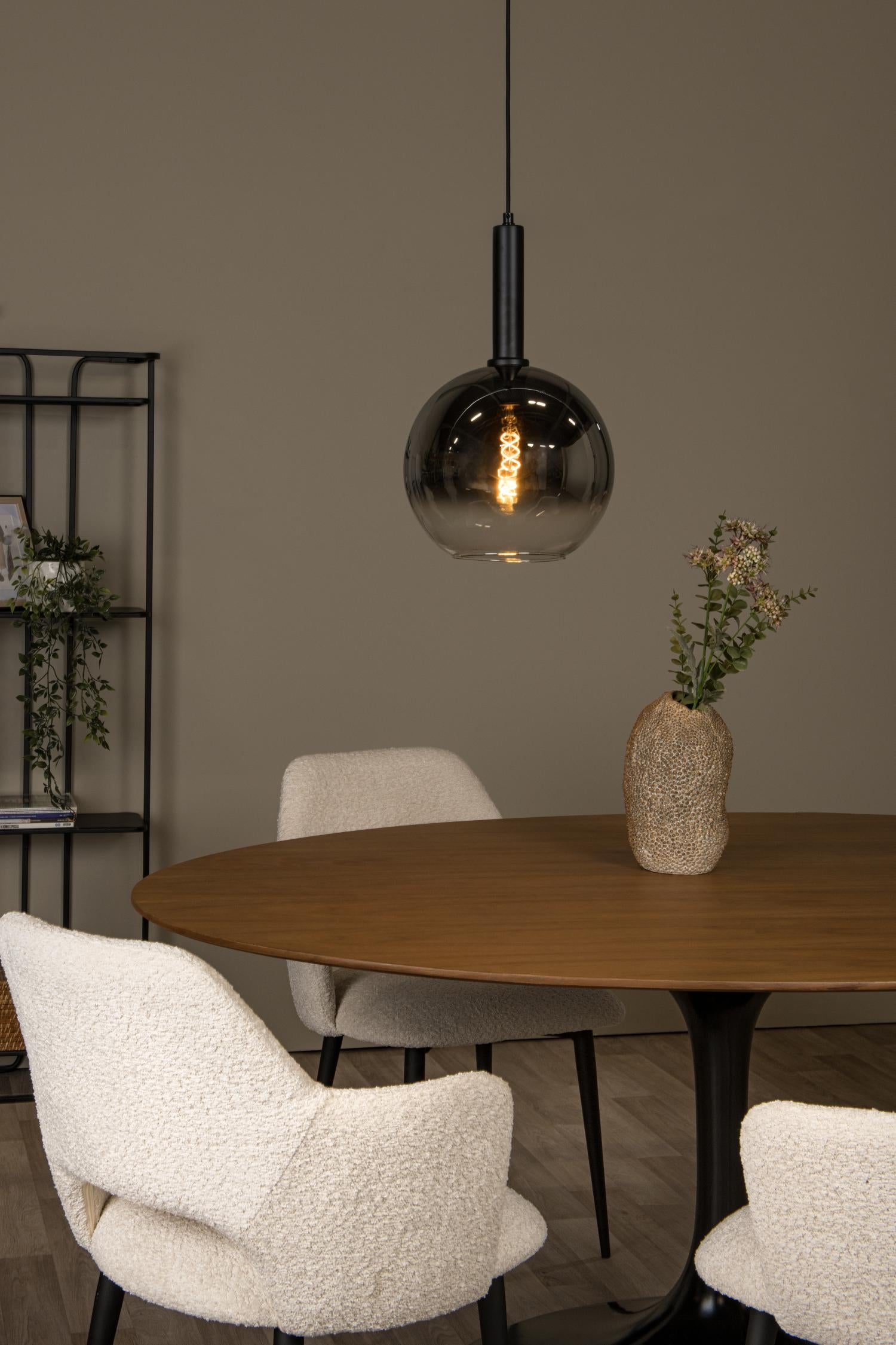 MARIUS - Pendant light - Ø 30 cm - 1xE27 - Black