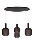 ELOISE - Hanglamp - 4xE27 - Zwart