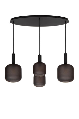 ELOISE - Hanglamp - 4xE27 - Zwart
